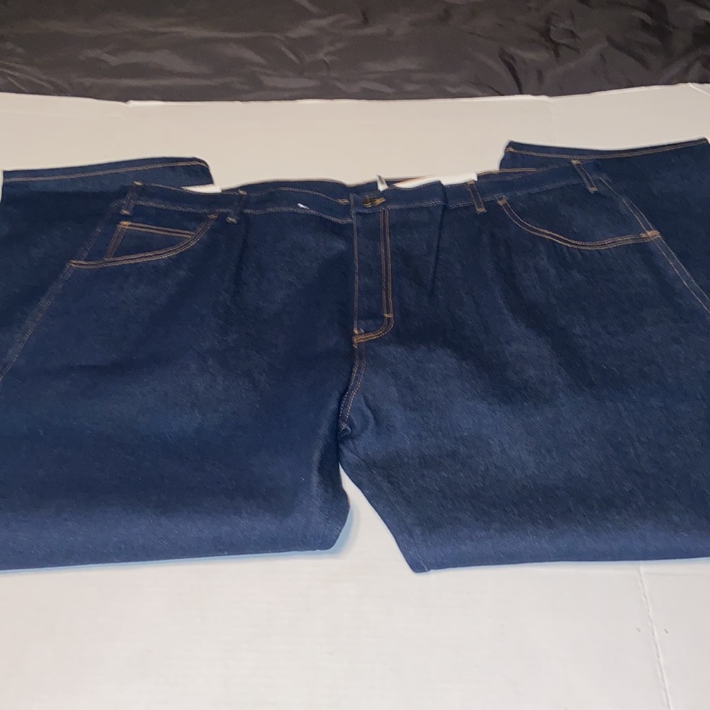 New with tag Key Authentic Regular Fit dark wash jeans size 46 X 30